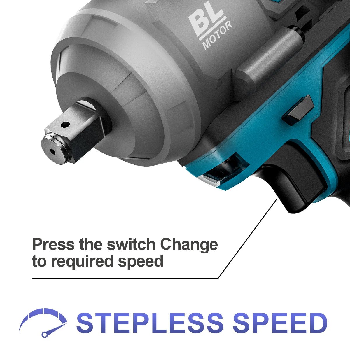 May Van Dinh Luc Gisam 2000Nm Khong Day 18V Brushless - Daisan Store