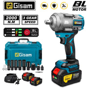 May Van Dinh Luc Gisam 2000Nm Khong Day 18V Brushless - Daisan Store