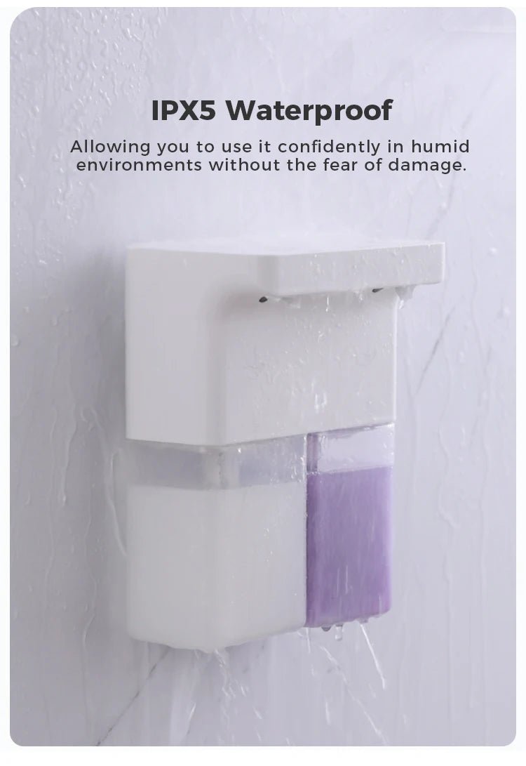 Máy Xịt Bọt Tự Động 600ml Cảm Ứng Đôi Sạc Đa Cấp - Daisan Store