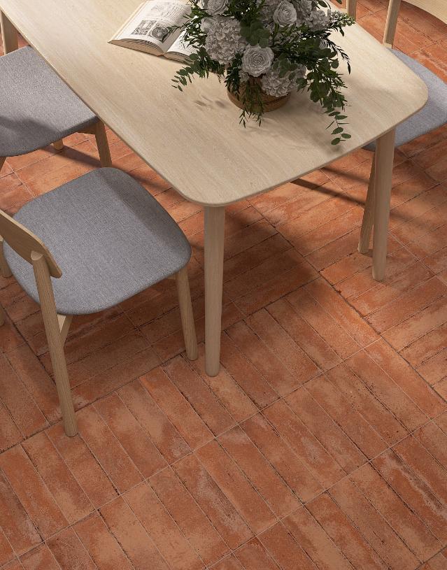 Gạch thẻ Porcelain mờ phẳng KT 75x300 mã MD7536G22