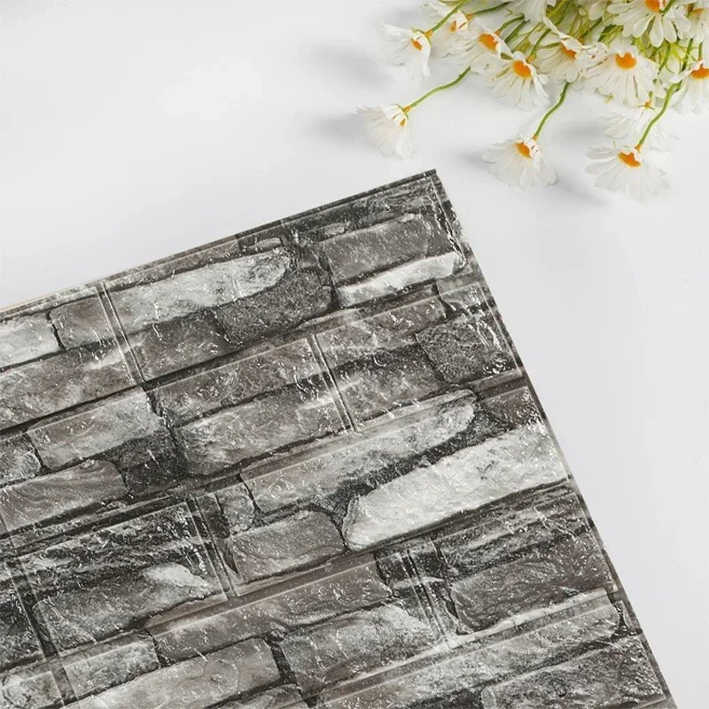 Miếng Dán Tường 3D Giả Gạch Chống Nước Trang Trí - Daisan Store