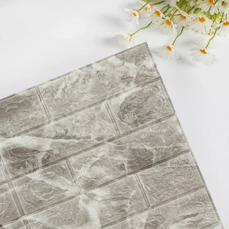 Miếng Dán Tường 3D Giả Gạch Chống Nước Trang Trí - Daisan Store