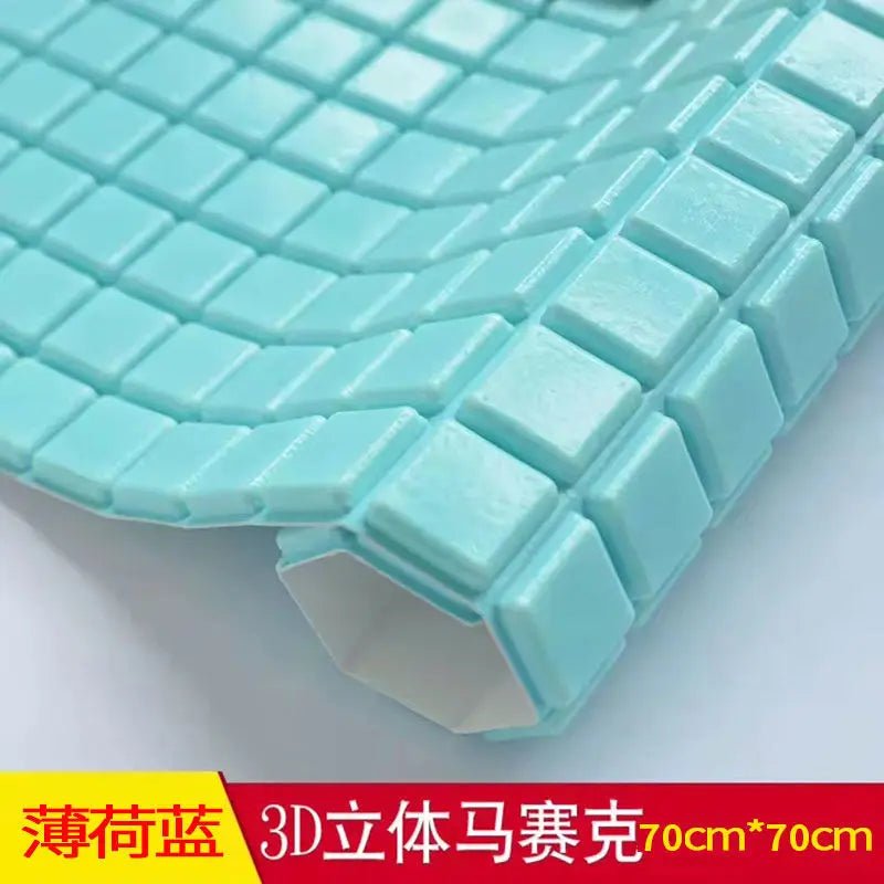 Miếng Dán Tường Mosaic Chống Va Đập Trang Trí Phòng Khách - Daisan Store