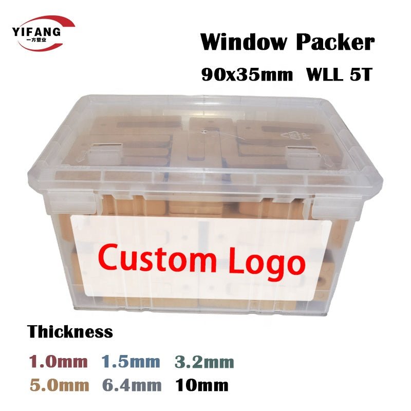 Miếng đệm cửa sổ hình móng ngựa 90x35mm tùy chỉnh bằng nhựa - Daisan Store