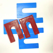 Miếng đệm gạch hình chữ U 1/8&39;&39; bằng nhựa cho kính xây dựng Window Packer Horseshoe Shim - Daisan Store