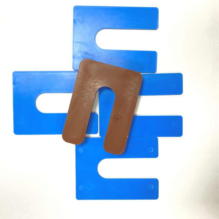 Miếng đệm nhựa đóng cửa sổ 1/2&39;&39; Miếng đệm gạch hình móng ngựa kết cấu hình chữ U Miếng đệm nhựa đóng cửa sổ để san phẳng - Daisan Store