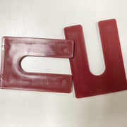 Miếng đệm nhựa đóng cửa sổ 1/8&39;&39; Miếng đệm gạch hình móng ngựa kết cấu hình chữ U Miếng đệm nhựa đóng cửa sổ để san phẳng - Daisan Store