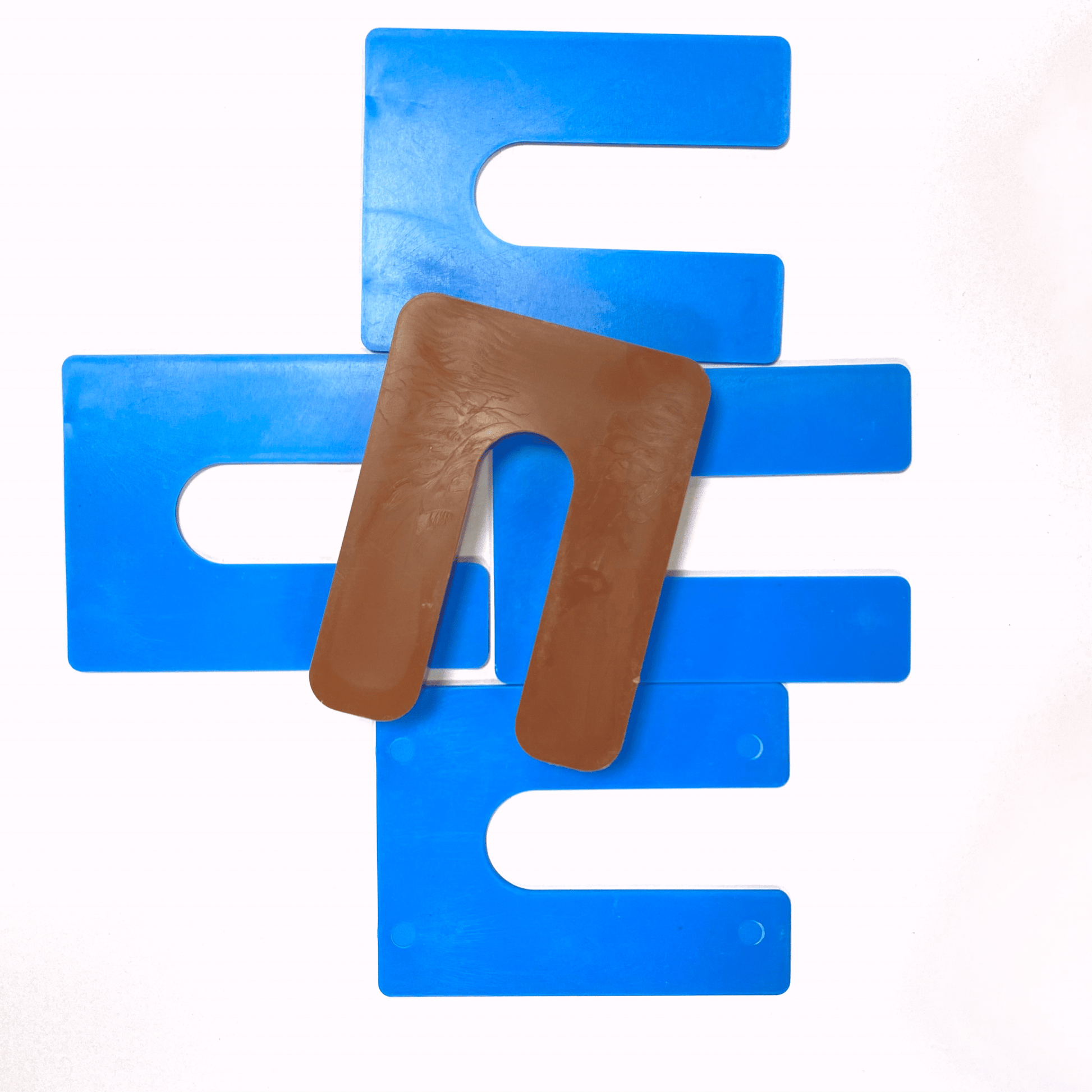 Miếng đệm nhựa hình móng ngựa cửa sổ - Daisan Store