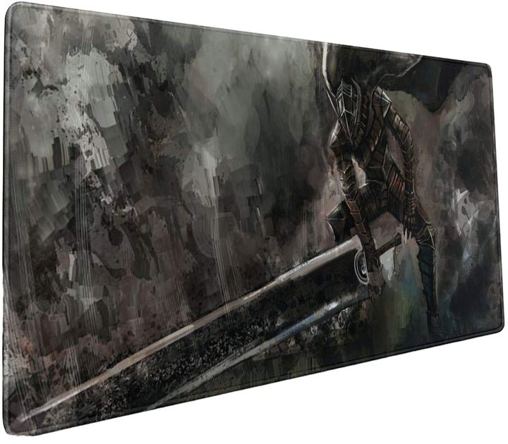 Miếng lót chuột chơi game mềm mại họa tiết lớn siêu dày 2mm in hình hoạt hình Nhật Bản Berserk Guts dùng trong văn phòng bằng cao su thăng hoa - Daisan Store