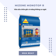 Mizone Monotop R – Vữa sửa chữa bê tông