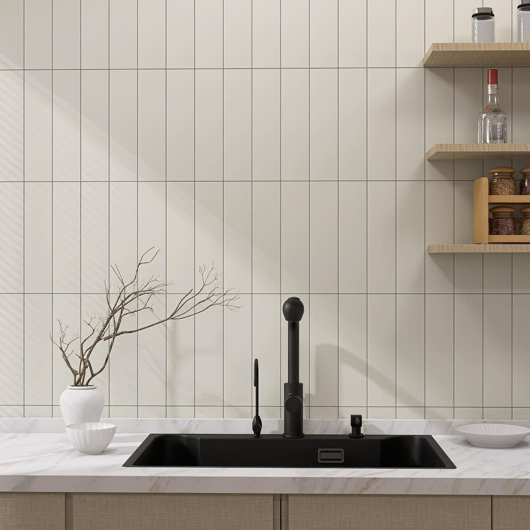 Gạch thẻ Ceramic men mờ KT 75x300mm mã 0312P