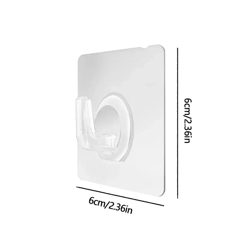 Móc Dán Trong Suốt Treo Đồ Nhà Bếp Nhà Tắm 20c - Daisan Store