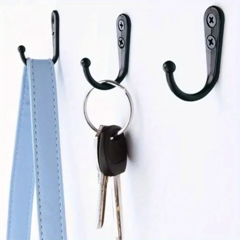 Móc Treo Đồ Mini Cổ Điển 10 Cái Gắn Tường Đồng - Daisan Store