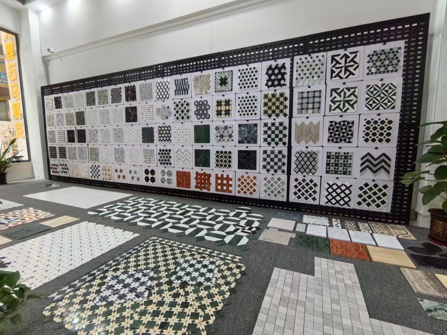 Mosaic Cẩm Thạch Họa Tiết Hoa Khảm Đồng Sang Trọng - Daisan Store