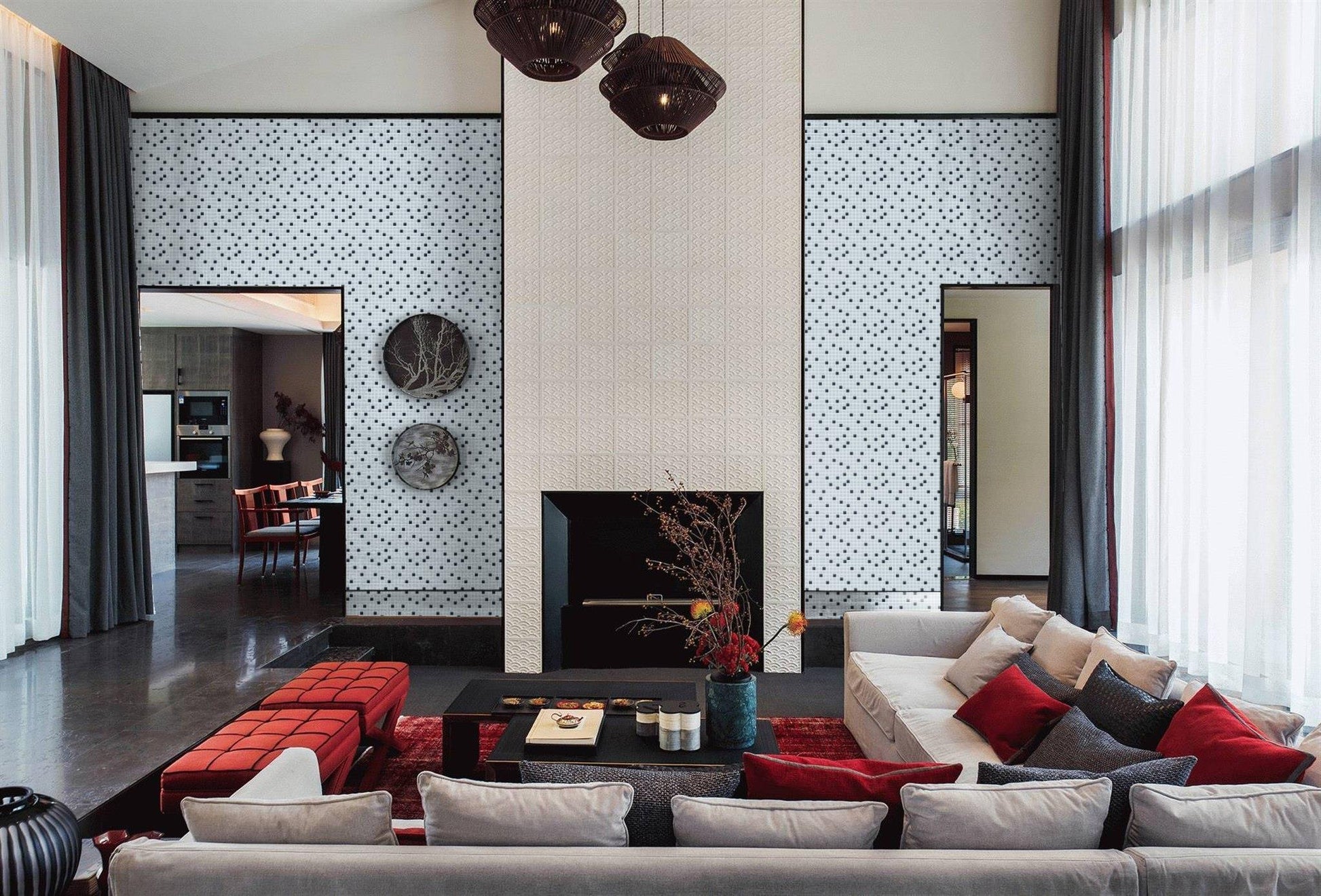 Mosaic hình vuông 2525MBL201 - Daisan Store