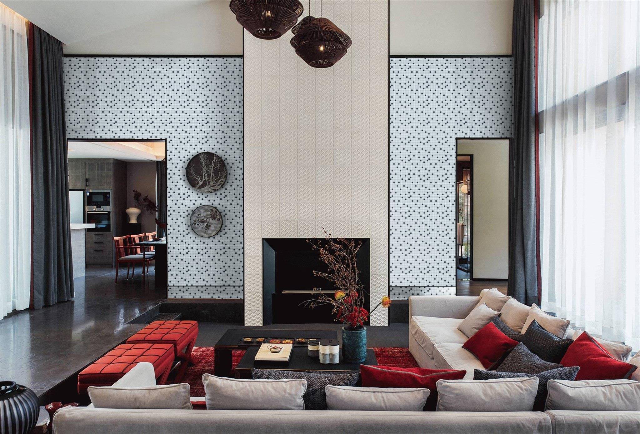 Mosaic hình vuông 2525MBL201 - Daisan Store