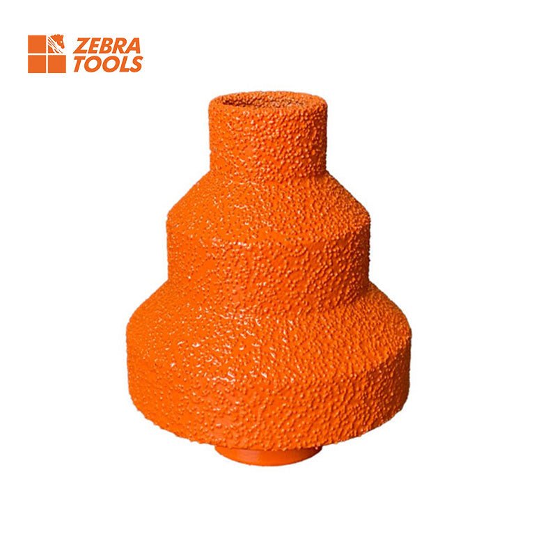 Mũi khoan gốm sứ hình nón mài vát kim cương hàn chân không - Daisan Store