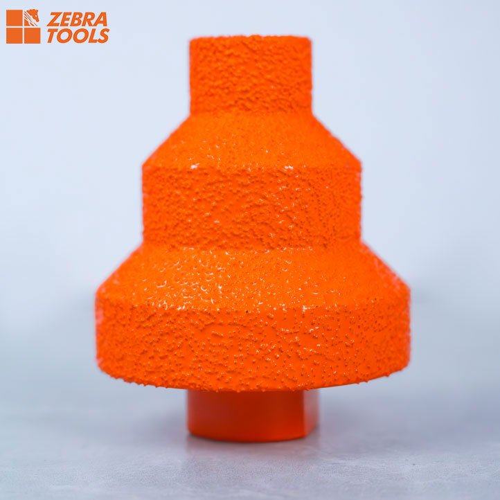 Mũi khoan gốm sứ hình nón mài vát kim cương hàn chân không - Daisan Store