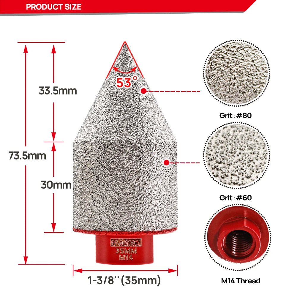 Mũi Khoan Kim Cương Đa Kích Thước DT - DIATOOL - Daisan Store