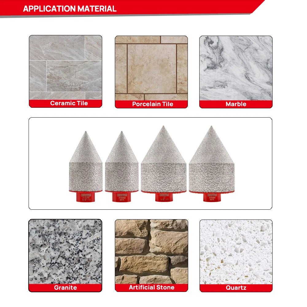 Mũi Khoan Kim Cương Đa Kích Thước DT - DIATOOL - Daisan Store