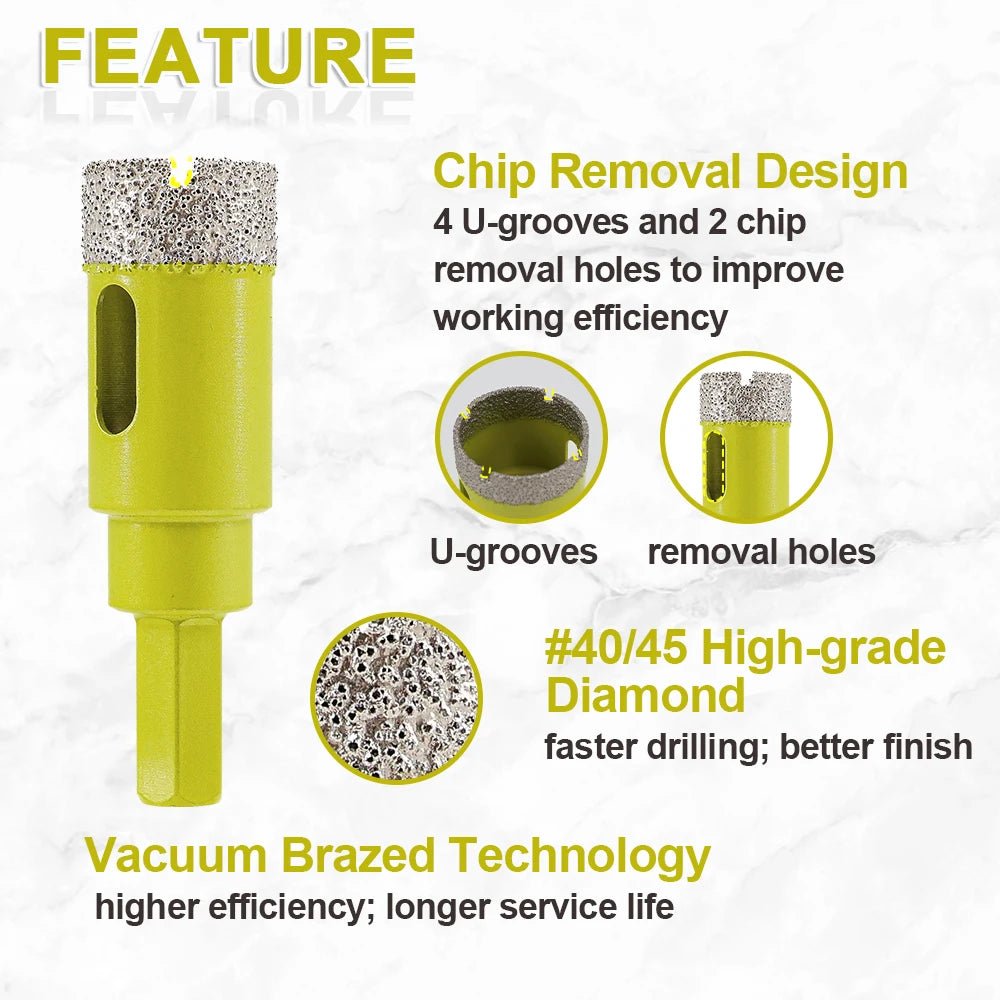 Mui Khoan Loi Kim Cuong 20 35mm Duoi Luc Giac 2 Cai Gach Men - Daisan Store