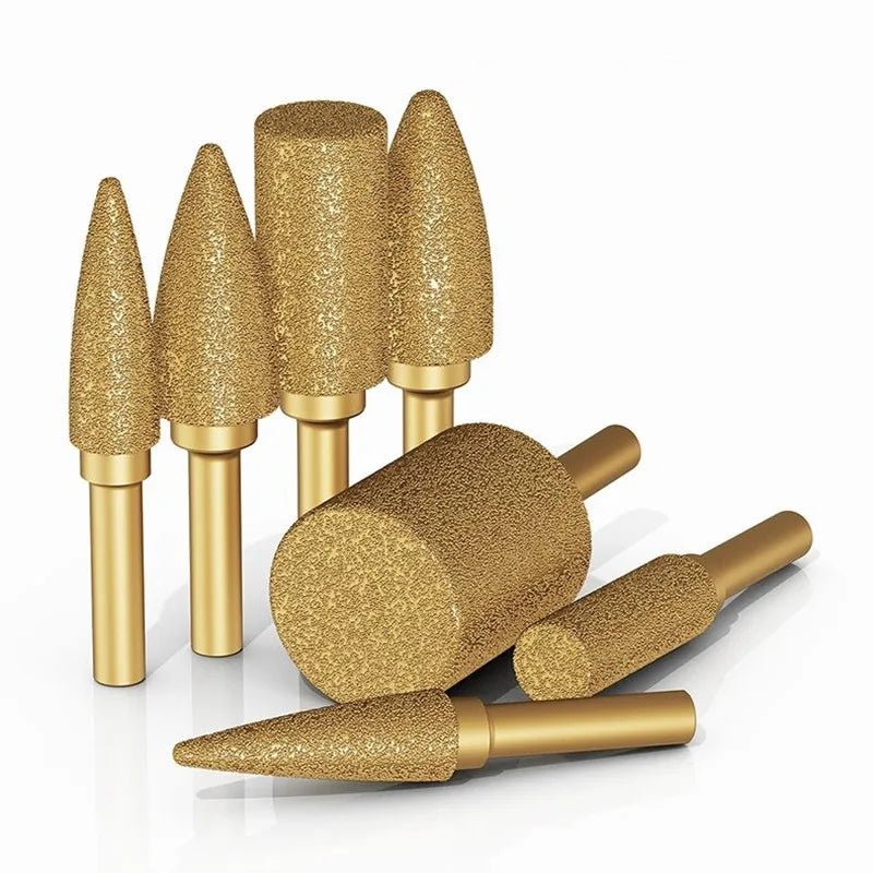 Mũi Mài Kim Cương Burr Đầu Tròn 6mm Cho Đá Sắt Tiện Dụng - Daisan Store