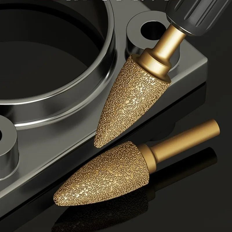 Mũi Mài Kim Cương Burr Đầu Tròn 6mm Cho Đá Sắt Tiện Dụng - Daisan Store