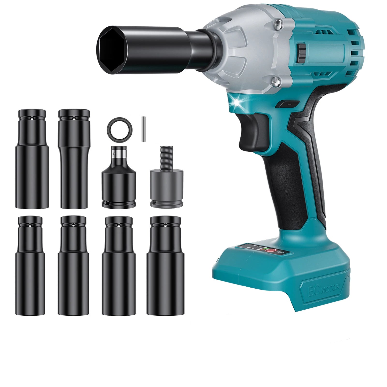 Nananuu Máy Vặn Bu Lông Va Đập Đa Năng Không Dây 18V Makita - Daisan Store
