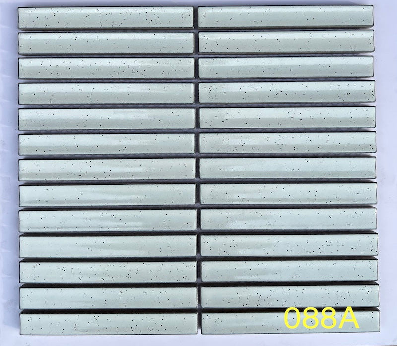 Gạch Mosaic Que Đũa Màu Trắng 088A