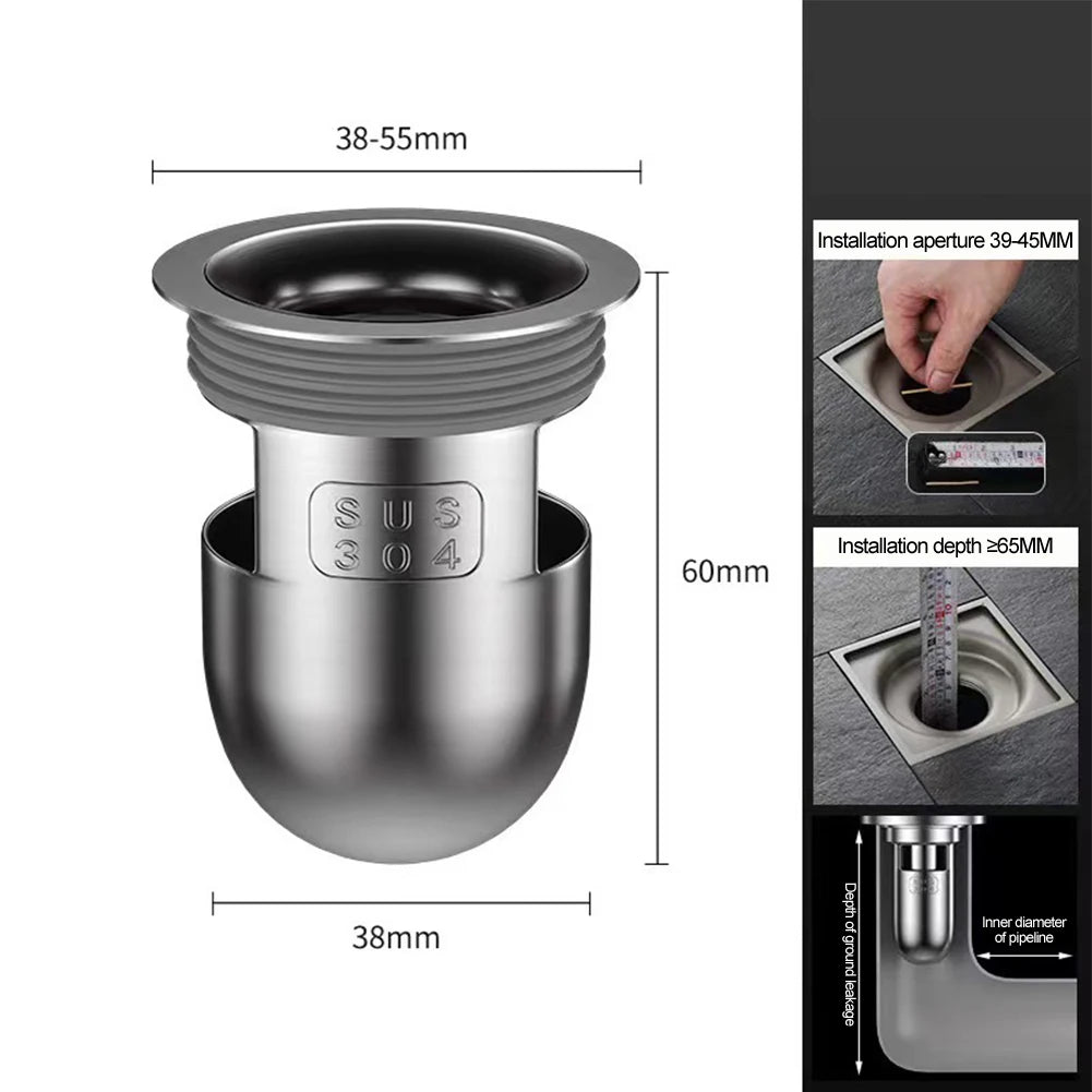 Ngăn Mùi Nhà Tắm - Chống Trào Ngược Dễ Lắp Đặt - Daisan Store