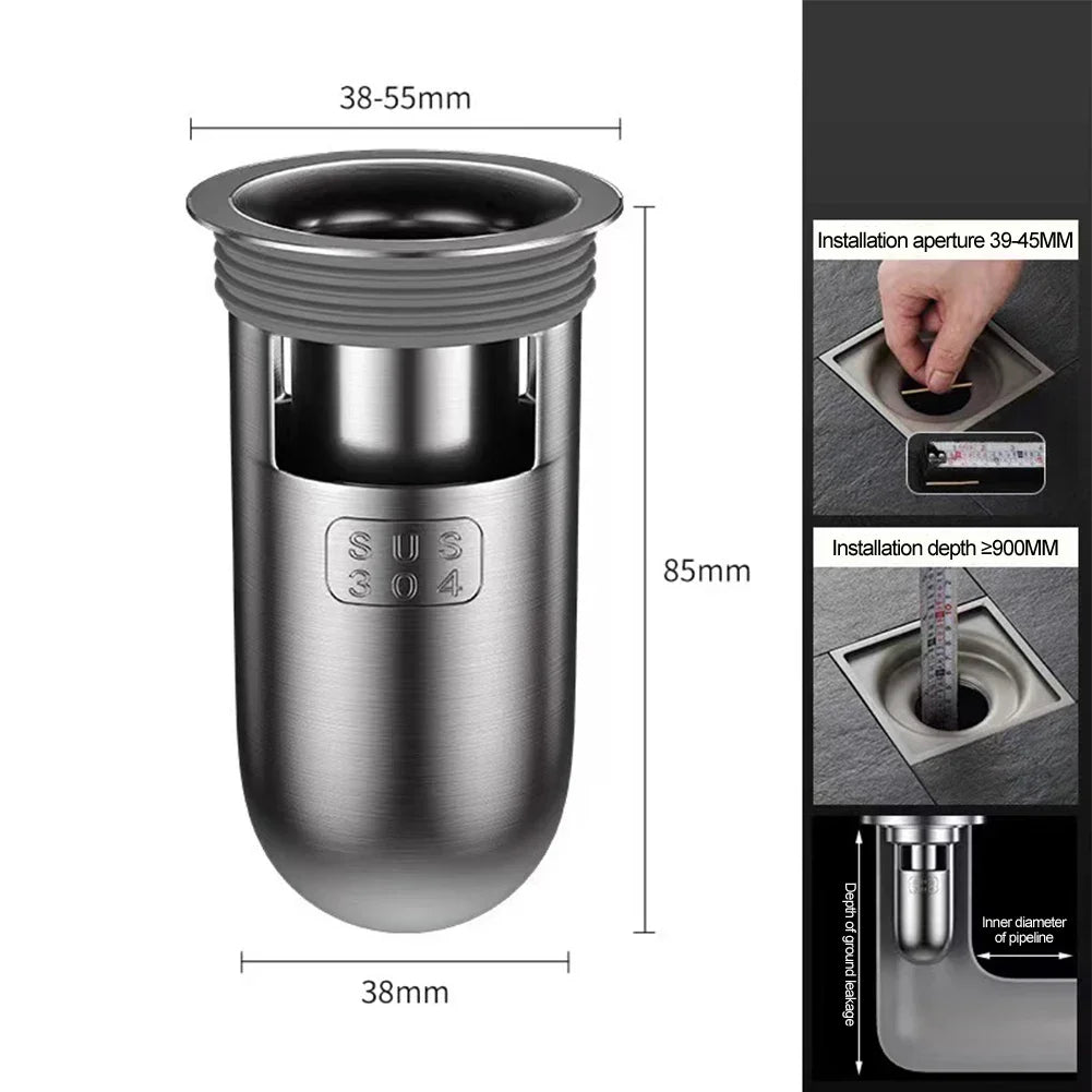 Ngăn Mùi Nhà Tắm - Chống Trào Ngược Dễ Lắp Đặt - Daisan Store