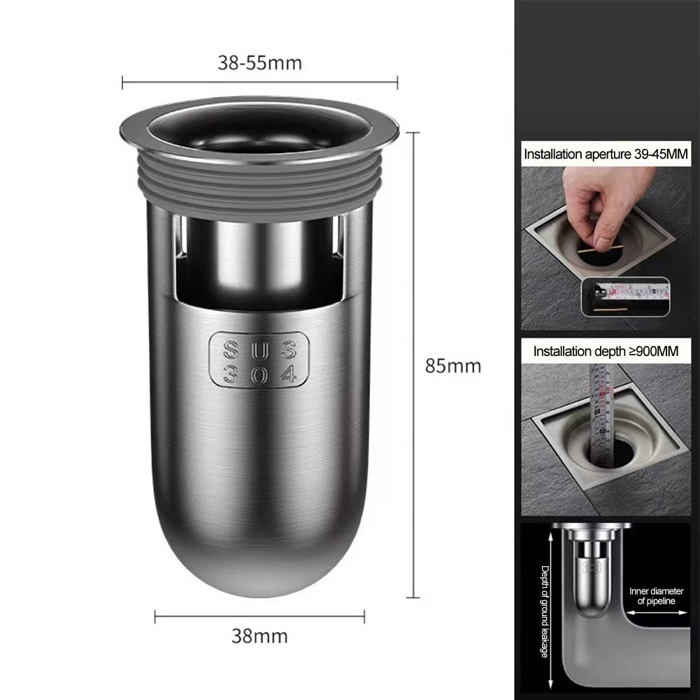 Ngăn Mùi Nhà Tắm - Chống Trào Ngược Dễ Lắp Đặt - Daisan Store