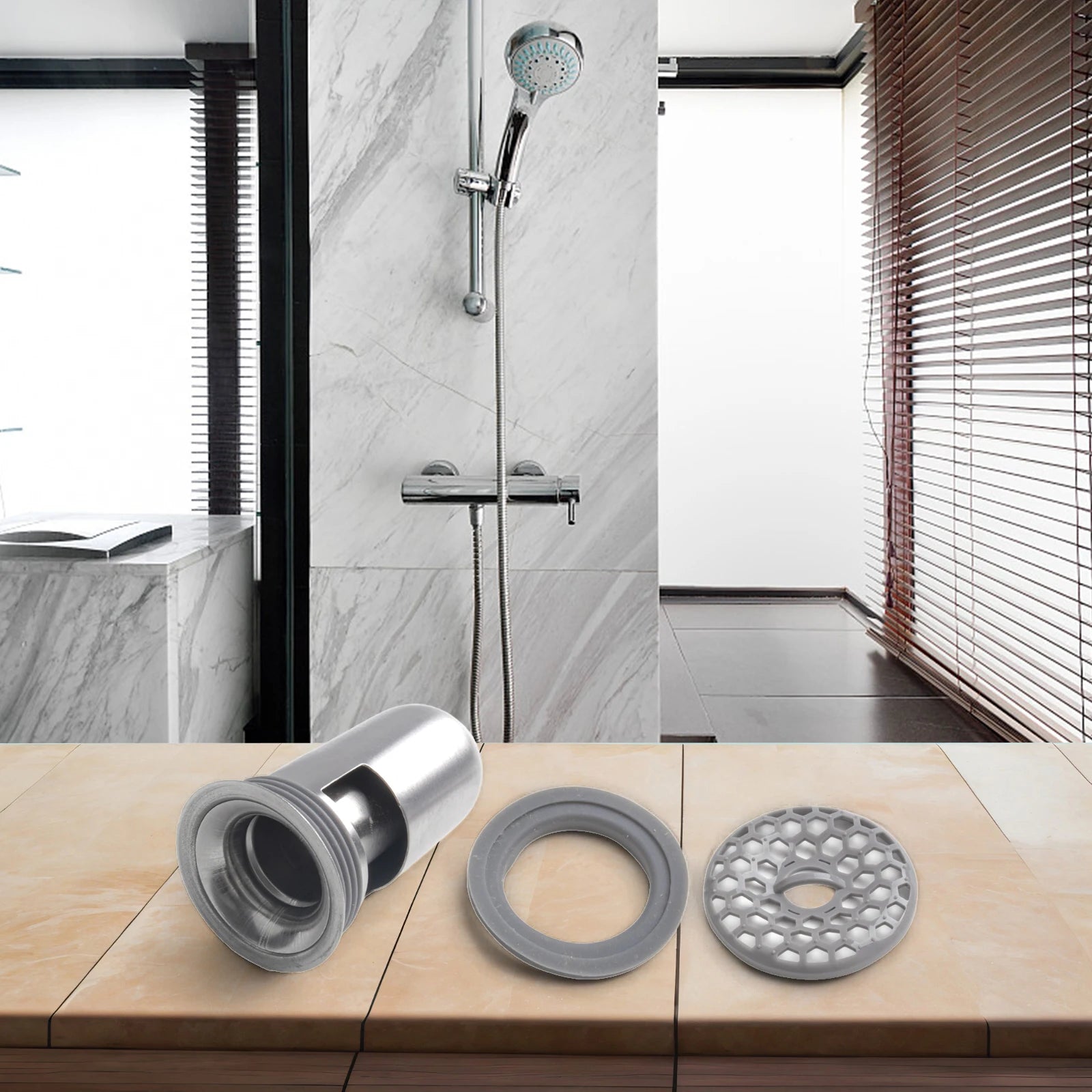 Ngăn Mùi Nhà Tắm - Chống Trào Ngược Dễ Lắp Đặt - Daisan Store