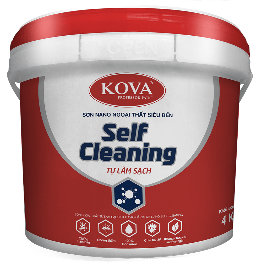 Ngoại Thất KOVA NANO Self - Cleaning Tự Làm Sạch 3.5L - Daisan Store