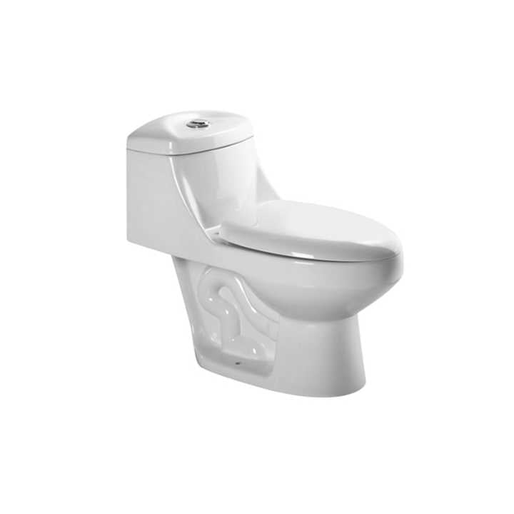 Nhà cung cấp gốm sứ WC Thiết bị vệ sinh Bồn cầu một khối Phòng tắm hiện đại Bồn cầu một khối Siphon S Trap 300 mm - Daisan Store