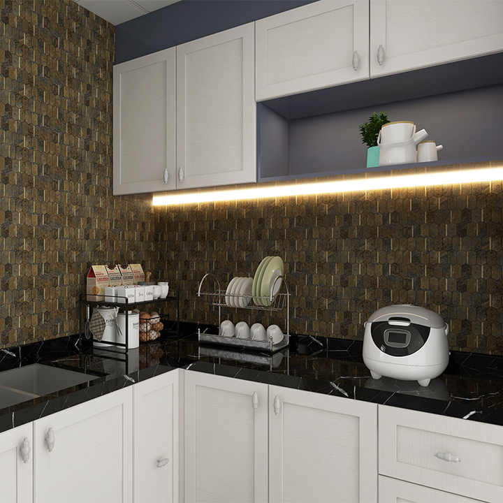 Nhà máy bán chạy Gạch ốp tường nhiều màu bóc ra và dán cho nội thất nhà bếp Gạch ốp tường phòng tắm - Daisan Store