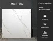 Nhà máy cung cấp gạch men Foshan, gạch lát sàn họa tiết đá cẩm thạch 80x80, đá vàng bóng, gạch lát sàn Carreaux cho sàn nhà - Daisan Store