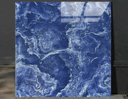 Nhà Máy Cung Cấp Gạch Men Họa Tiết Đá Cẩm Thạch Tối Màu Gạch Lát Sàn Bằng Sứ Đá Cẩm Thạch Giả 80X80 Vân Giống Đá Cẩm Thạch Carreaux Blue - Daisan Store