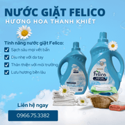 Nước giặt Felico hương hoa thanh khiết - Daisan Store