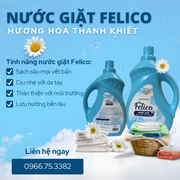 Nước giặt Felico hương hoa thanh khiết