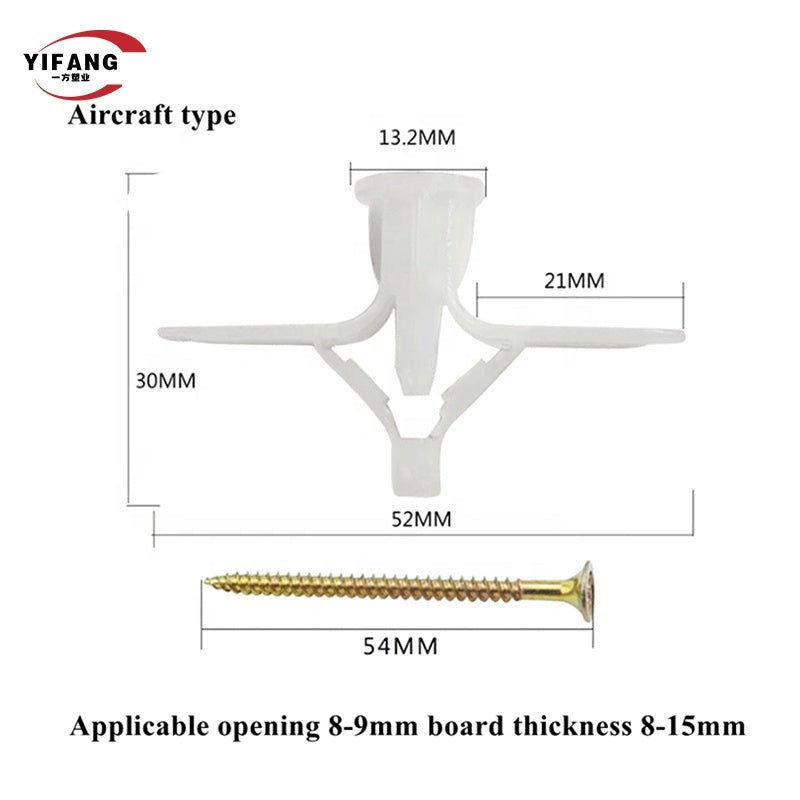 Ống giãn nở/Bulong giãn nở/Đệm nở bằng nhựa Nylon cho máy bay - Daisan Store