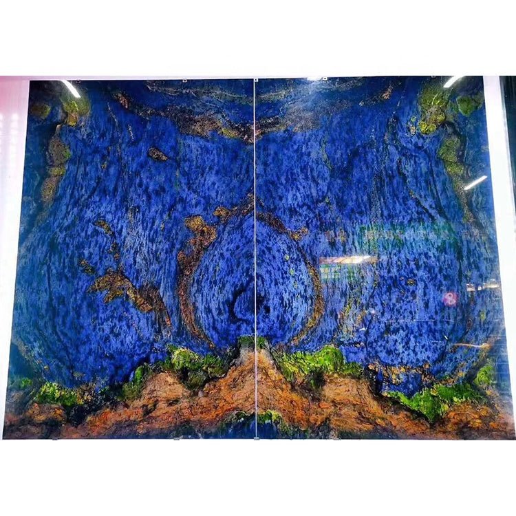 Ốp tường đá tự nhiên Granite men xanh lam thạch anh - Daisan Store