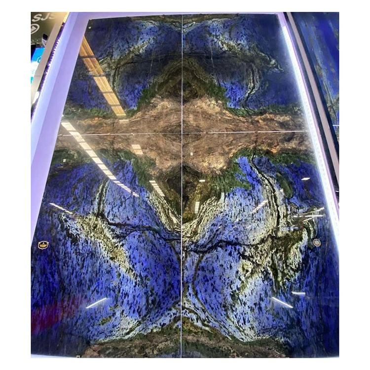 Ốp tường đá tự nhiên Granite men xanh lam thạch anh - Daisan Store