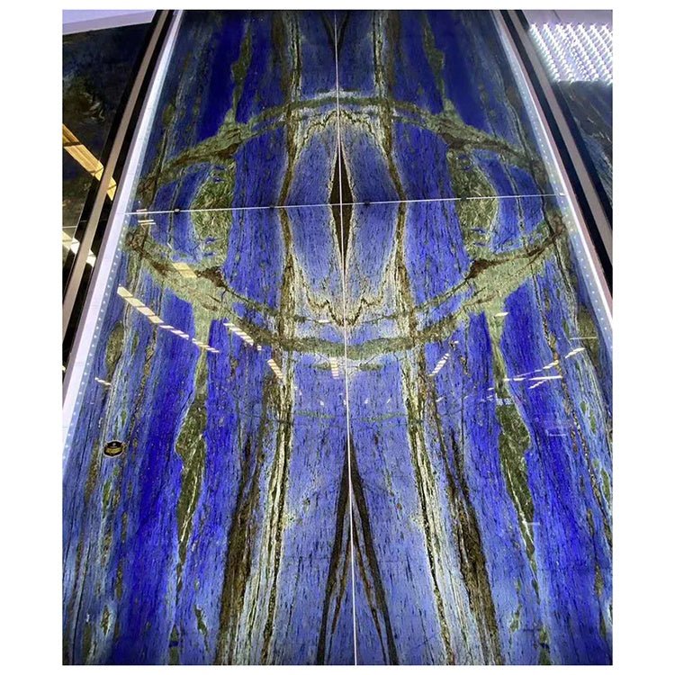 Ốp tường đá tự nhiên Granite men xanh lam thạch anh - Daisan Store