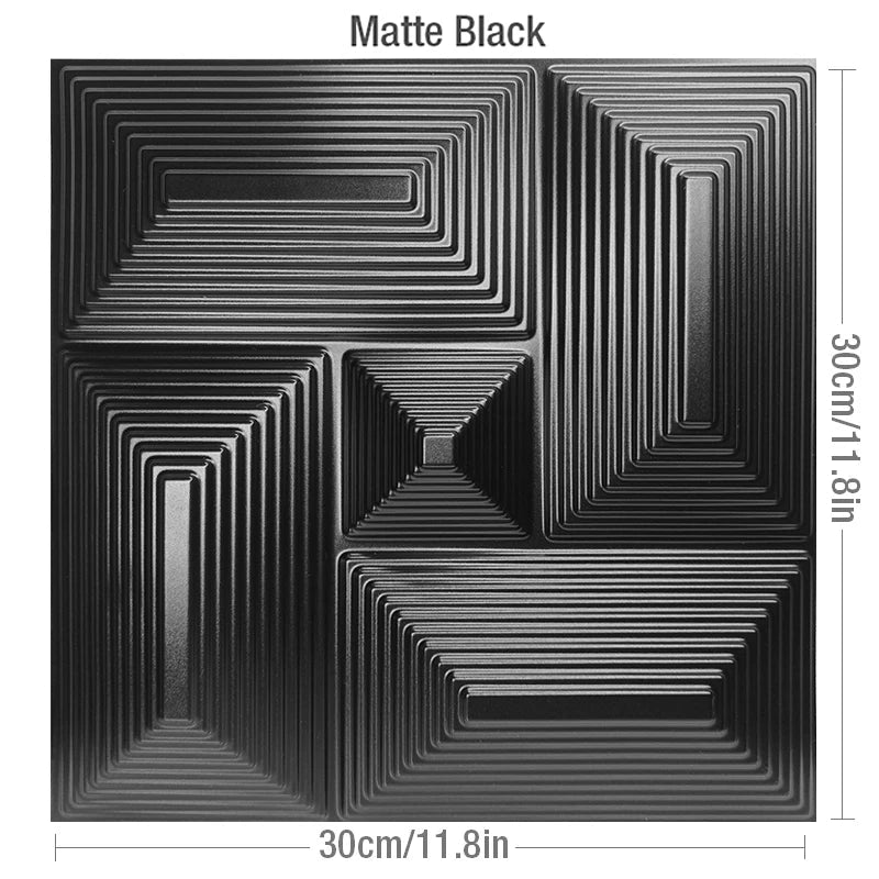 Ốp tường trần 3D vân gỗ chống nước 30x30cm đẹp - Daisan Store