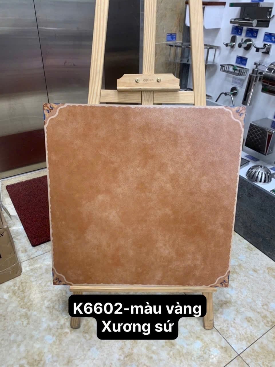 Gạch Giả Cổ Nhập Khẩu 60x60 K6602 Mẫu Trang Trí Vintage