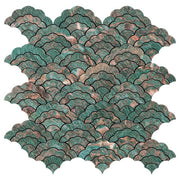 Phong cách sáng tạo Trang trí nhà ở khách sạn Dễ dàng tự dán màu xanh lá cây cho phòng tắm Gạch khảm sứ - Daisan Store