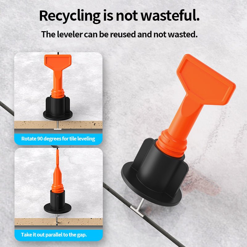 Phụ kiện gạch bán buôn nhà máy, hệ thống cân bằng gạch nhựa chất lượng tốt, có thể tái sử dụng - Daisan Store