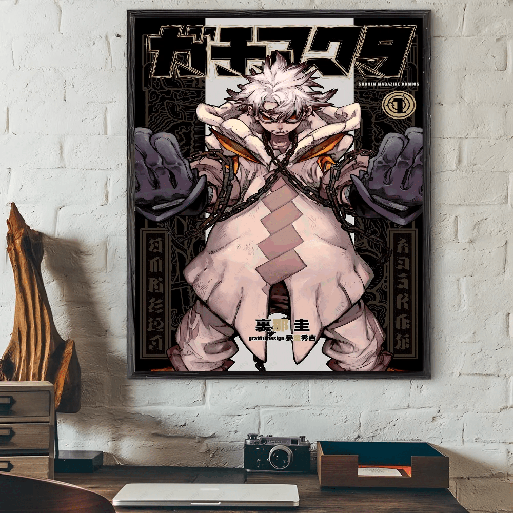 Poster Anime Gachiakuta Treo Trang Tri Noi That Hien Dai - Daisan Store