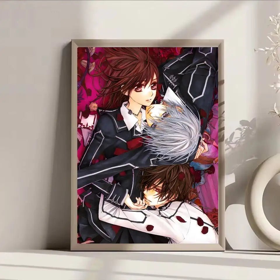 Poster Anime Vampire Knight Dán Tường Bền Nước Quán Cafe - Daisan Store